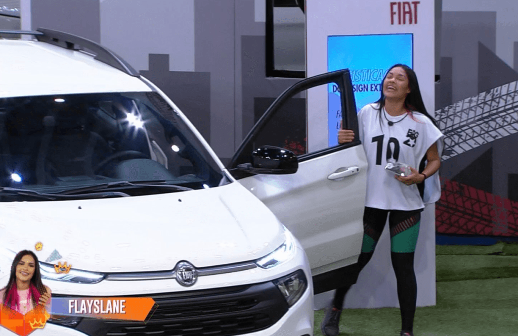 BBB20: Em prova de sorte, Flayslane se torna a nova líder e ganha um carro 0km