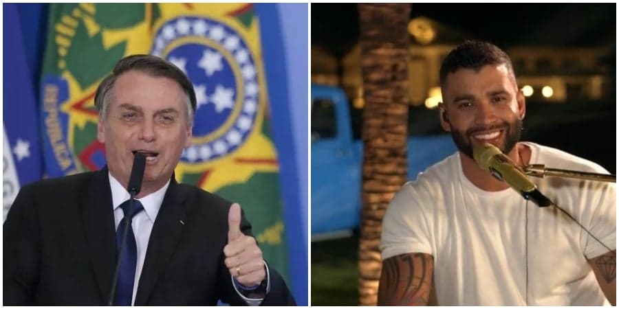 Bolsonaro e filho perdem a paciência e defendem Gusttavo Lima na internet: "Vagabundos"