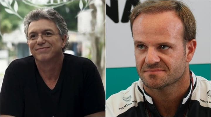 Boninho faz piada com Rubens Barrichello e piloto se revolta: “Já deu”