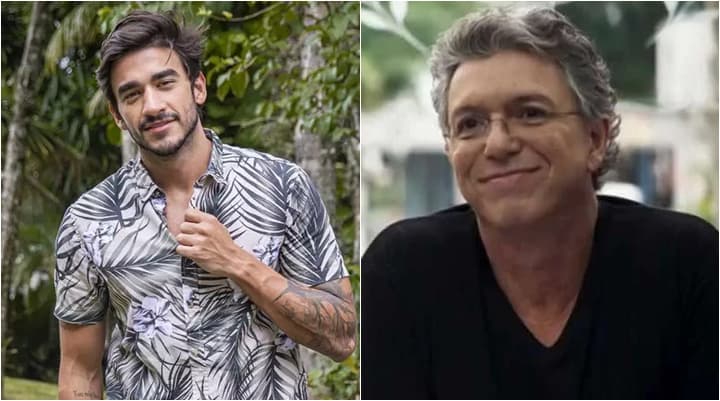 Guilherme Napolitano, ex-BBB20, aparece pela primeira vez com o pai e deixa fãs em choque: “É o Boninho”