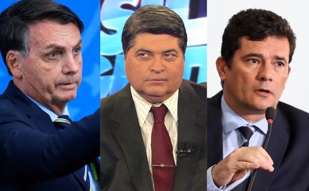 Datena, no meio de briga entre Bolsonaro e Moro, expõe acusação e dispara: “Merece Impeachment”