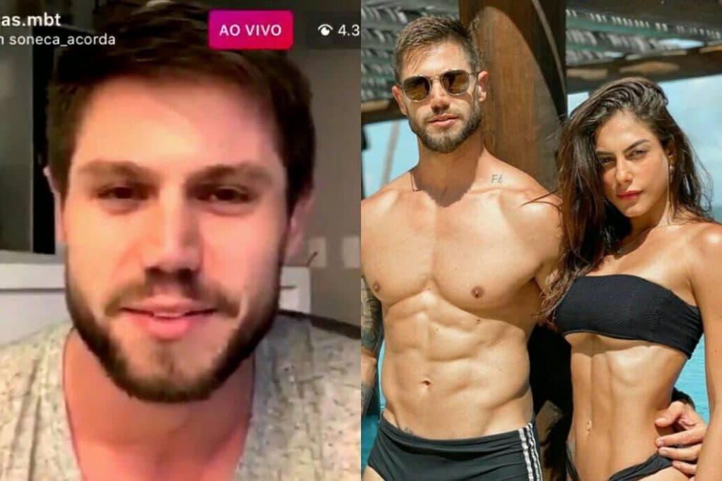 BBB 20: Mari Gonzalez é pedida em casamento por Jonas durante live com os pais da sister