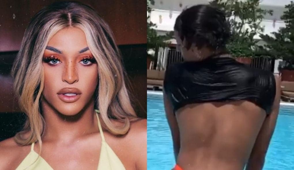 Pabllo Vittar usa calcinha minúscula e deixa bumbum avantajado à mostra em vídeo: "Rabuda"