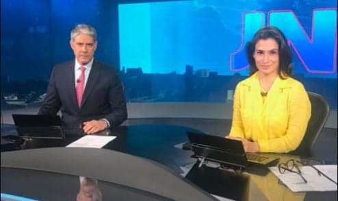 Ao vivo no JN, William Bonner e Renata Vasconcellos são hostilizados por telespectadores: "Seus lixos"