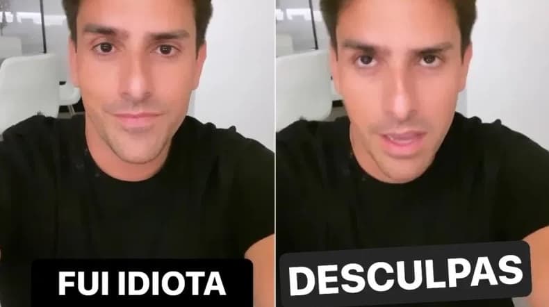 Após ameaça de morte, Rodrigo Branco nega racismo contra Thelma e Maju e diz: "Só não gosto"