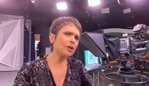 Sandra Annenberg, após áudio vazado, é flagrada em situação constrangedora em camarim da Globo e Maju se envolve