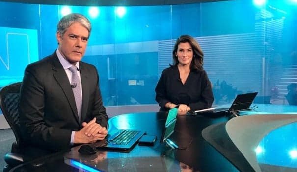 William Bonner surge em foto inédita com Renata Vasconcellos, imagem viraliza na web e público detona: “Inimigos”