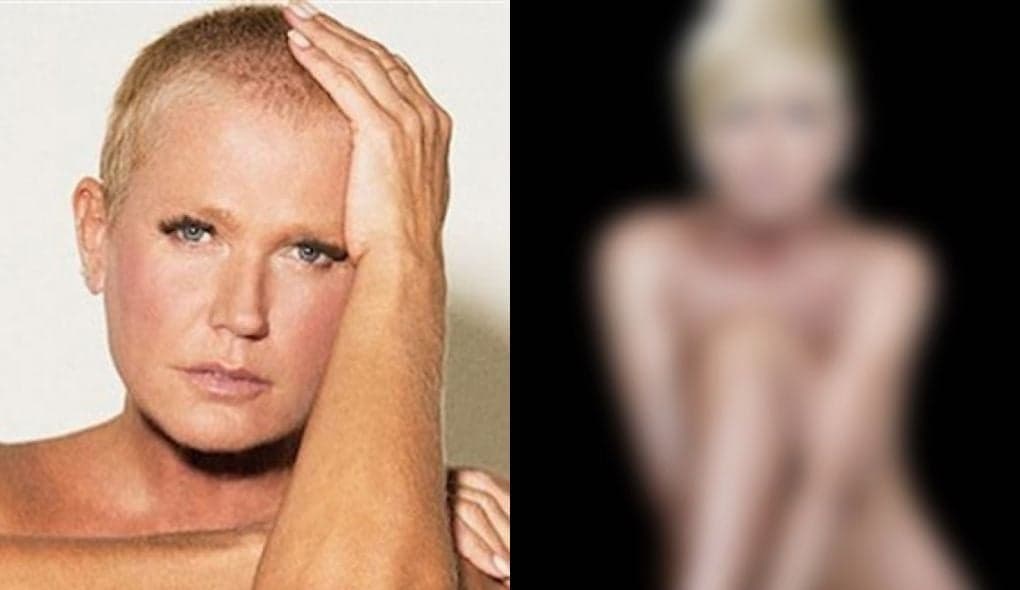 Xuxa tem foto completamente nua divulgada e fãs reagem: "Espetáculo de mulher"