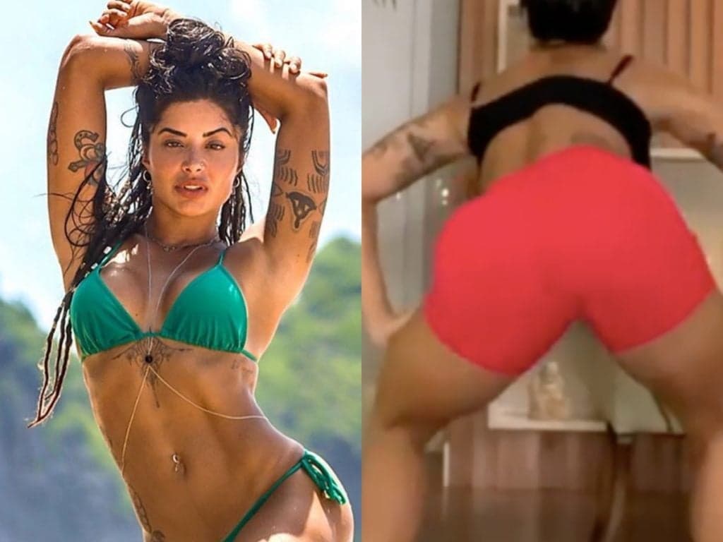 Aline Riscado perde o controle, roupa apertada deixa tudo marcando e leva homens ao delírio: "Gostosa demais"