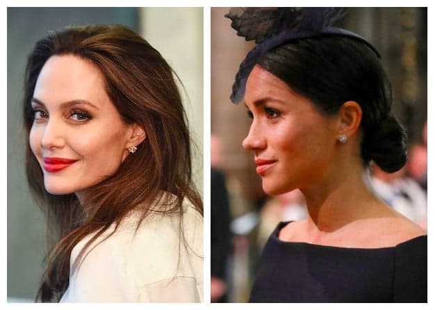 Após saída da realeza, Meghan Markle pede ajudinha a Angelina Jolie pra retomar carreira de atriz