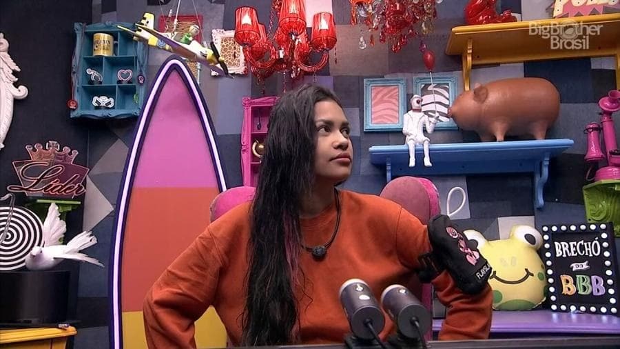 BBB20: Flayslane é chamada no confessionário, irrita Boninho e leva esporro: "Tomei bem tomado"
