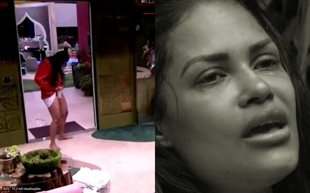 Telespectadores pedem expulsão de Flayslane do BBB20 após xixi, quase nudez e cuspe na mesa: "Ridícula"