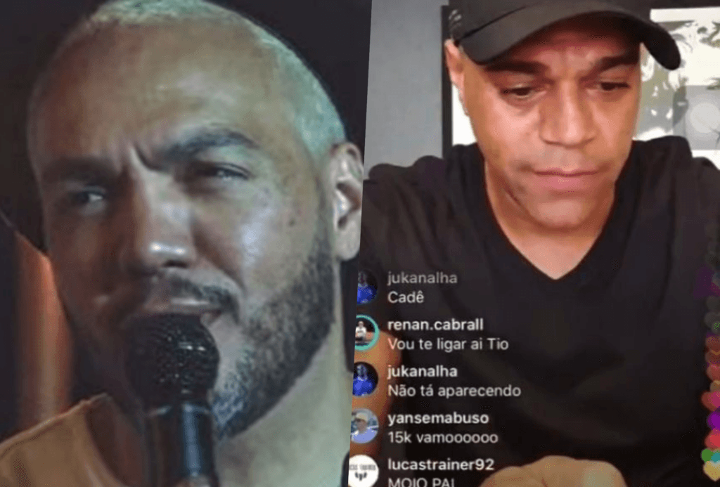 Denilson invade show de Belo, cobra dívida de 5 milhões diante de falência e liga ao vivo: "Cobrar esse filho da p"