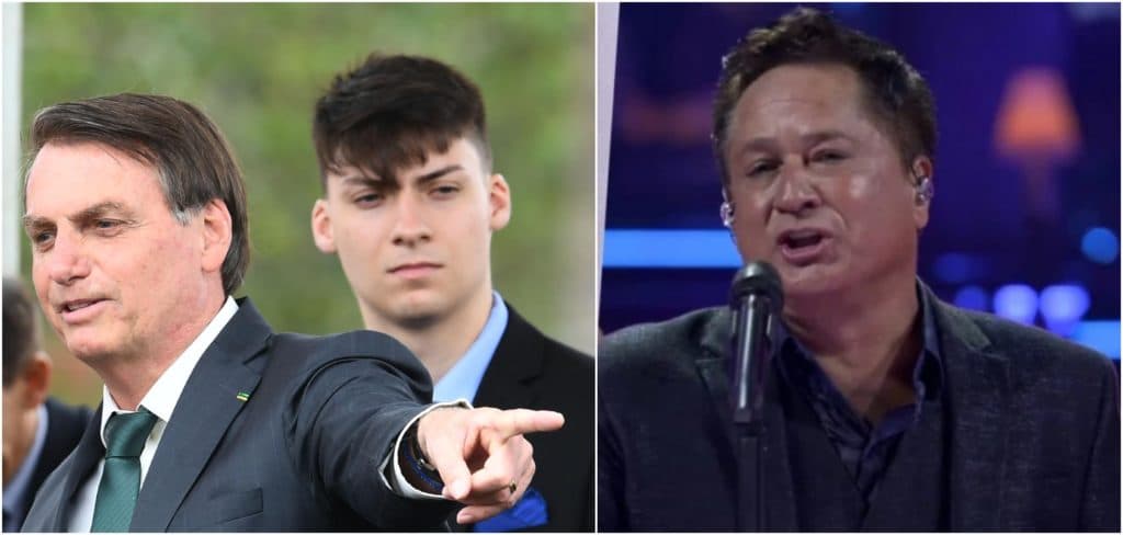 Leonardo tem vídeo polêmico sobre sexo exposto por filho de Bolsonaro: 'Vai tomar no c*'