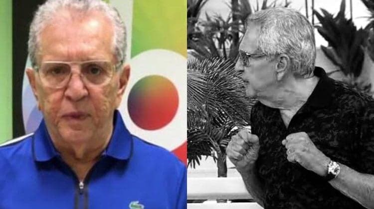 Com pavor de Carlos Alberto de Nóbrega, humorista abandona A Praça e admite desespero: "nunca chorei tanto"