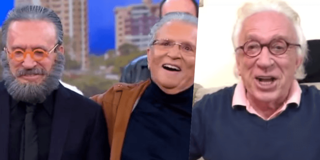 Moacyr Franco desmorona com demissão do SBT, guerra com Carlos Alberto é anunciada e ele se vinga: "Desculpa"