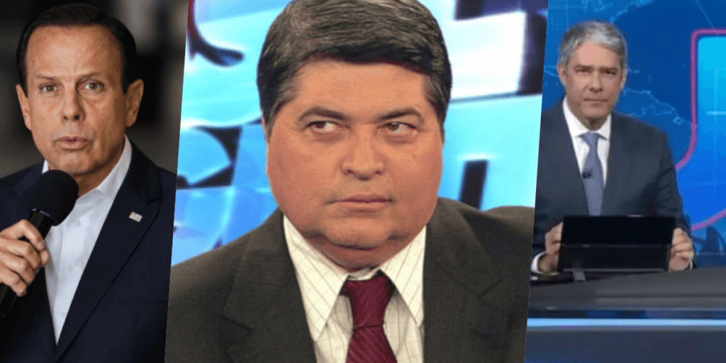 Datena, após bate-boca com Dória, escancara situação, envolve Jornal Nacional e anuncia: "Podem mandar me matar"