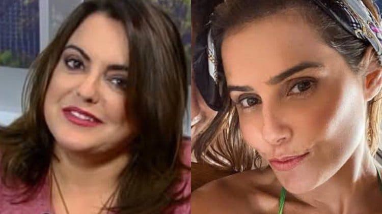 Durante quarentena, Deborah Secco dorme até mais tarde e não gosta de limpar casa, diz Fabíola Reipert
