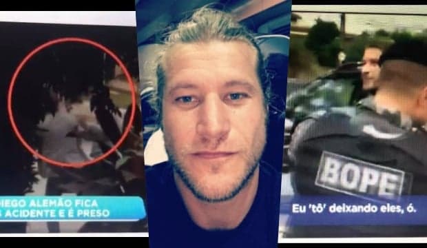 Duas pessoas são presas no caso de Diego Alemão, após ex-BBB7 ter vídeos agredindo e ameaçando rapaz divulgados