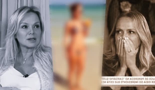 Aos 46 anos, Eliana surge com biquíni cavadíssimo e deixa tudo completamente à mostra; veja fotos