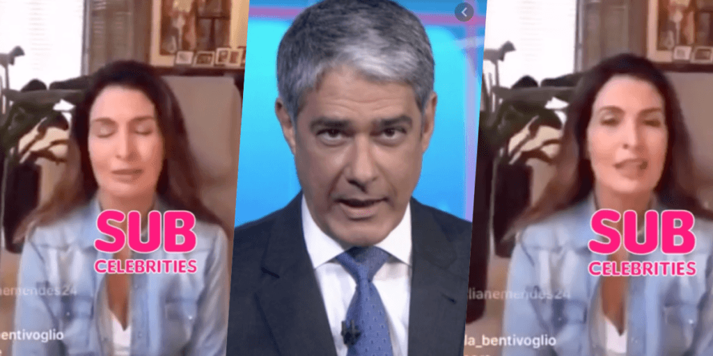Fátima Bernardes, ao vivo, se descontrola e chama por William Bonner no lugar do namorado: "E vamos de separação"