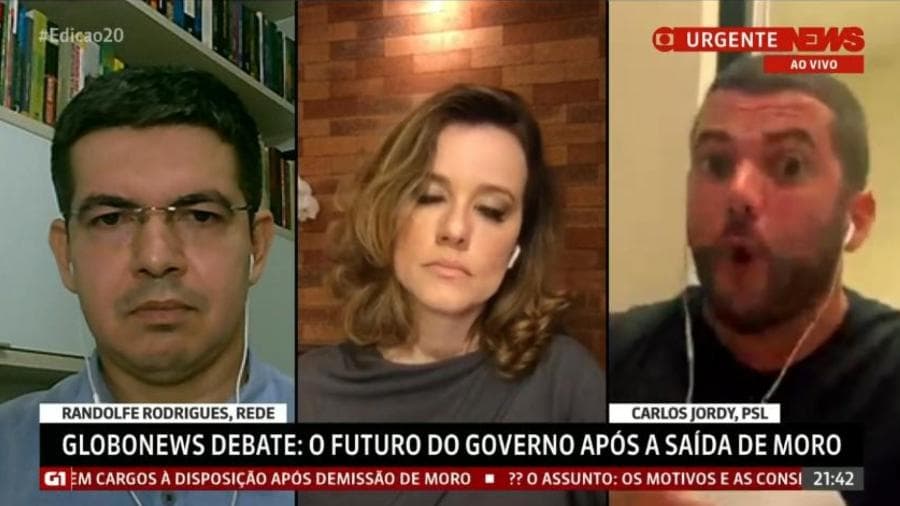 Globo News treme com CNN e copia quadro do canal na cara dura após apanhar feio