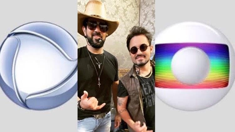 Record passa perna na Globo e transmite show ao vivo de Fernando e Sorocaba: "direto de casa"