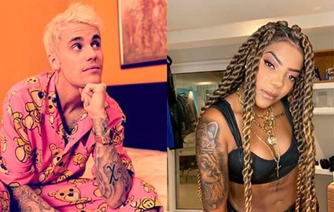 Justin Bieber compartilha momento com Ludmilla