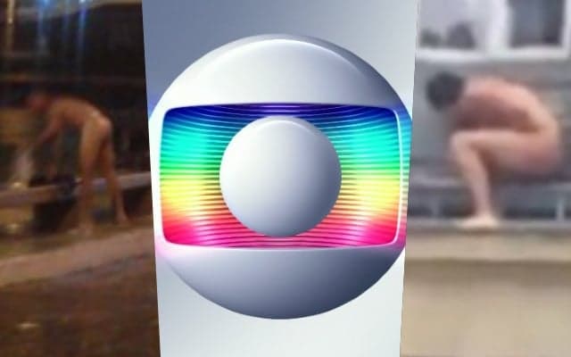 Famoso ator da Globo fica trancado pelado pra fora de casa e suplica ajuda para esposa