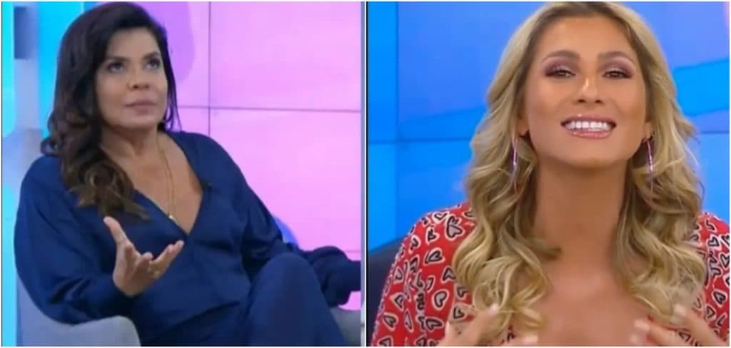 Lívia Andrade e Mara Maravilha protagonizam climão ao vivo no SBT: 'Deixa eu terminar'