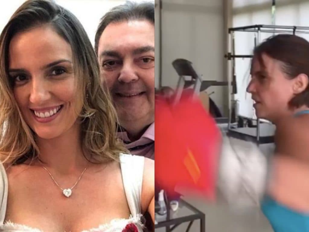 Esposa de Faustão, Luciana Cardoso perde a paciência e parte para cima de "homem" dentro de casa