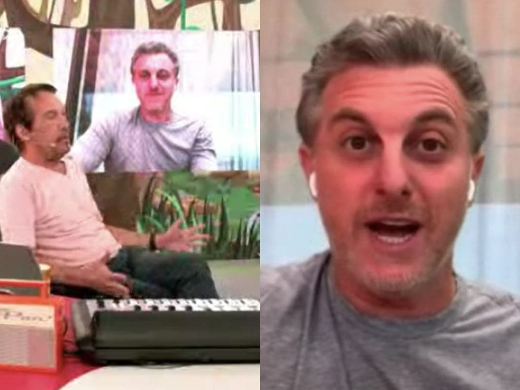 Ao vivo, Luciano Huck é colocado contra parede por Emílio Surita e futura candidatura é exposta: "A ideia é colaborar"