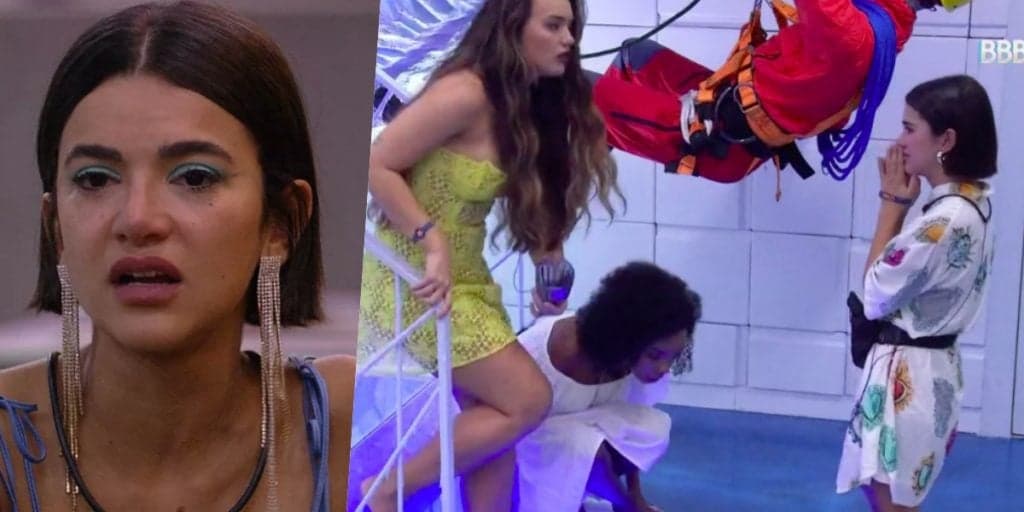 Manu perde o controle no BBB20, chora muito, vai pro confessionário e anuncia: "Vou pedir pra sair"