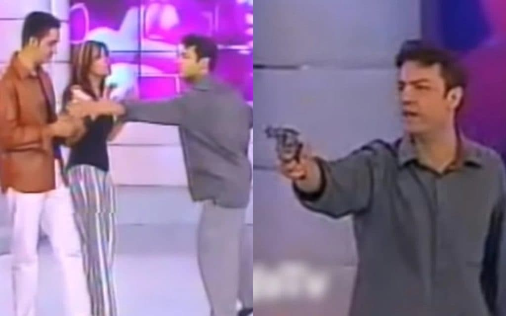 O dia em que um homem armado invadiu o programa de Márcia Goldschmidt ao vivo na Band