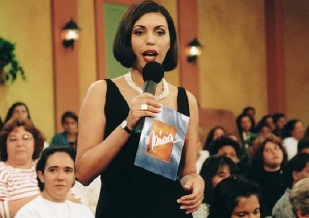 A apresentadora em seu programa 'Márcia' (Foto: reprodução) A apresentadora em seu programa 'Márcia' (Foto: reprodução)