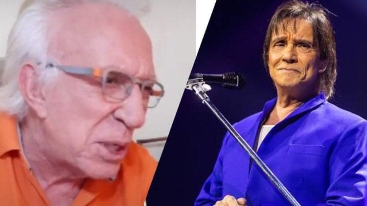 Moacyr Franco fica inconformado com desigualdade em relação a Roberto Carlos: "finge que é feliz"
