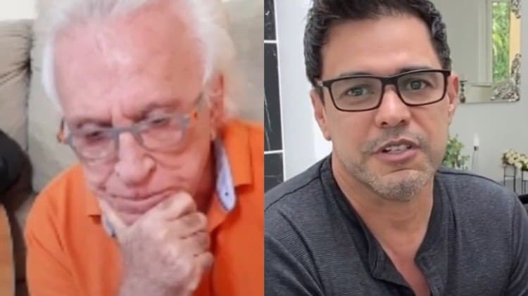 Após ser colocado na rua pelo SBT, Moacyr Franco revela profunda mágoa de Zezé Di Camargo: "Nunca mais"