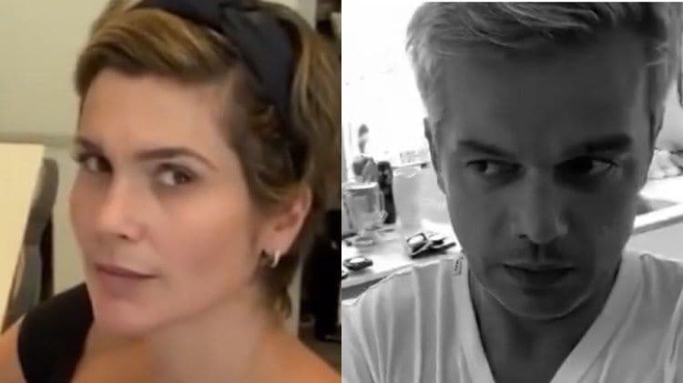 Casado com Flávia Alessandra, Otaviano Costa tem cena de ciúmes exposta: "Tá falando com quem?"