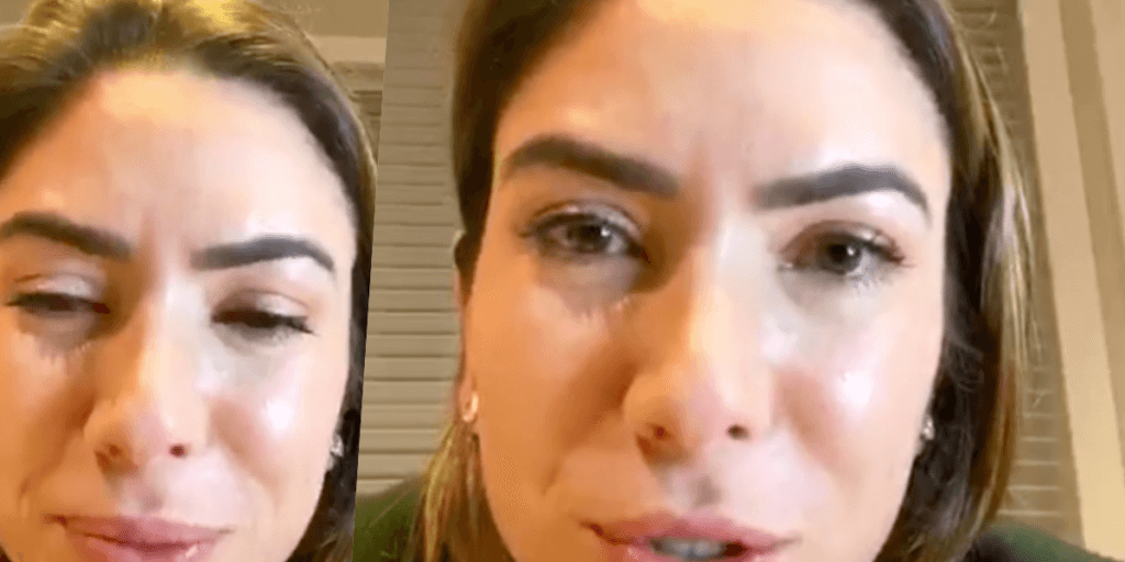 Patrícia Abravanel, filha de Silvio Santos, surge chorando ao vivo, com relato estarrecedor: 'Por meio dele"