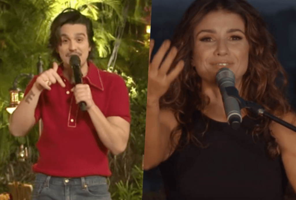 Luan Santana faz show e invasão de Paula Fernandes é aclamada após guerra e menosprezo com cantora: "Olha aqui"