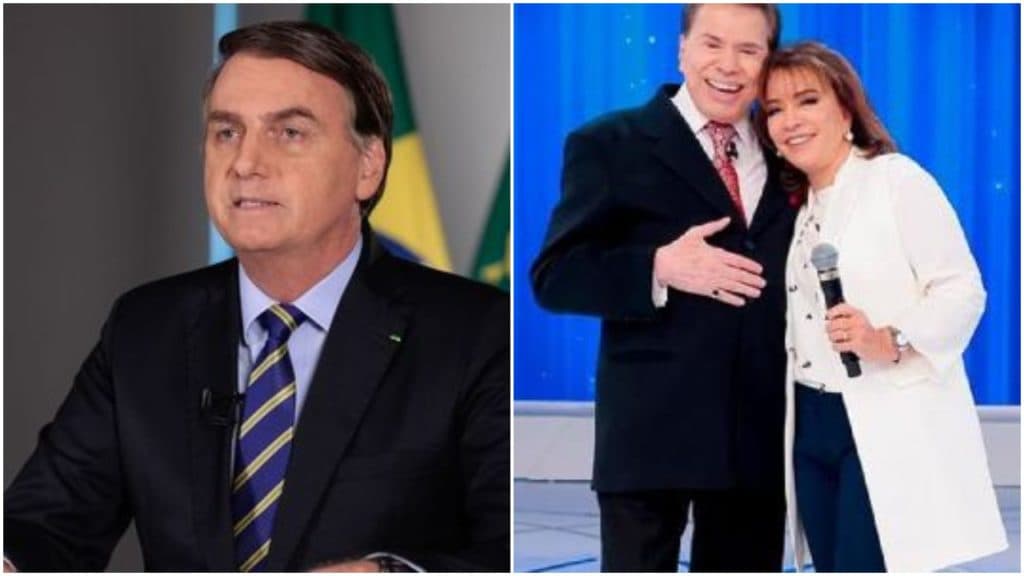 Mulher de Silvio Santos aparece em live religiosa com Bolsonaro, manda recado e SBT exibe: "Bizarrice''