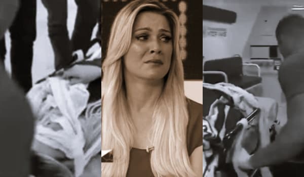 Ao vivo, Renata Fan deixa Jogo Aberto em maca de hospital e ambulância retira apresentadora 'às pressas'