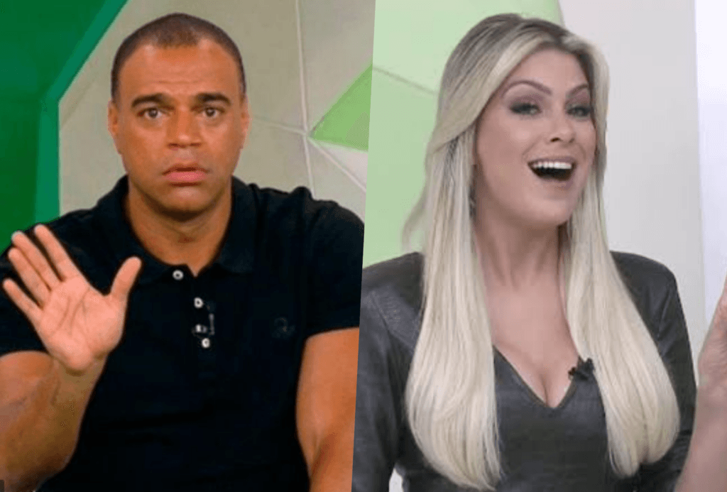 Bomba! Renata Fan e Denilson tem relação divulgada nos bastidores e Globo resolve partir pra cima: "Golpe duro"