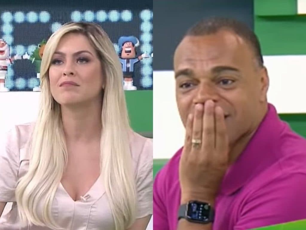 Denilson tem relação com Renata Fan exposta na Band, faz exigência para não se demitir e atinge marca histórica