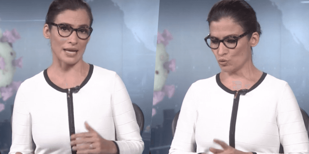 Renata Vasconcellos interrompe programação, dá notícia bomba e objeto na mesa provoca estranheza: "Que isso"