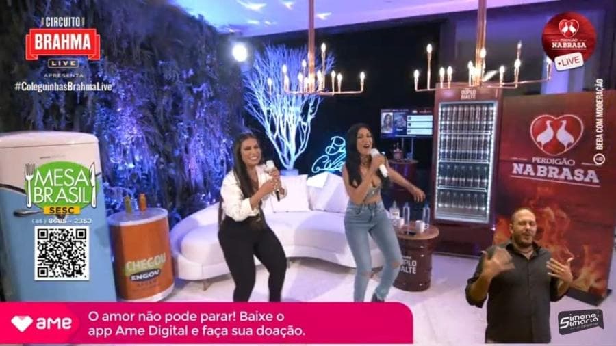 Simone, da dupla com Simaria, diz que pegaria Paolla Oliveira e conta condição: "Se fosse do babado"