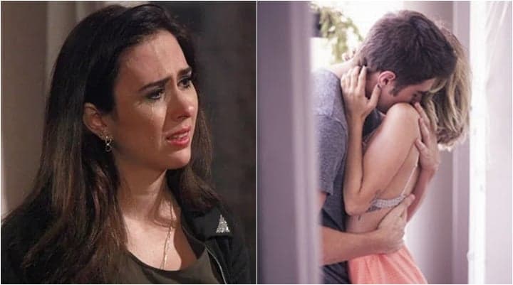 Rafa Vitti tira selfie, mostra recado amoroso no espelho e Tatá Werneck solta a bomba: "Não é meu não"