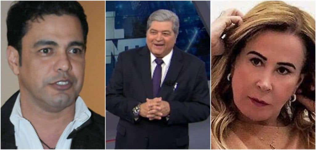 Barraco! Ao vivo, Datena entrega briga entre Zezé Di Camargo e Zilu aos berros: 'Volta pra casa agora'