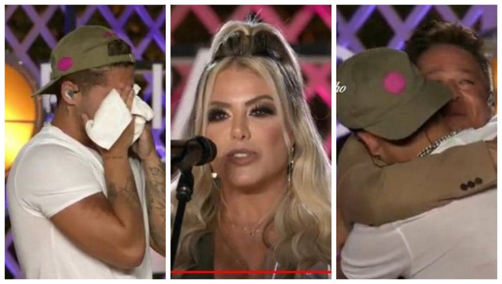 Após ser humilhada, esposa de Leonardo vai aos prantos ao vivo e deixa Zé Felipe desolado: "Não merecia"