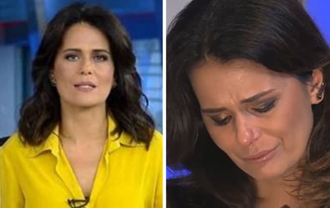 Adriana Araújo, desmorona na bancada do Jornal da Record, é tirada em guerra e faz anúncio: "Quem planta colhe"